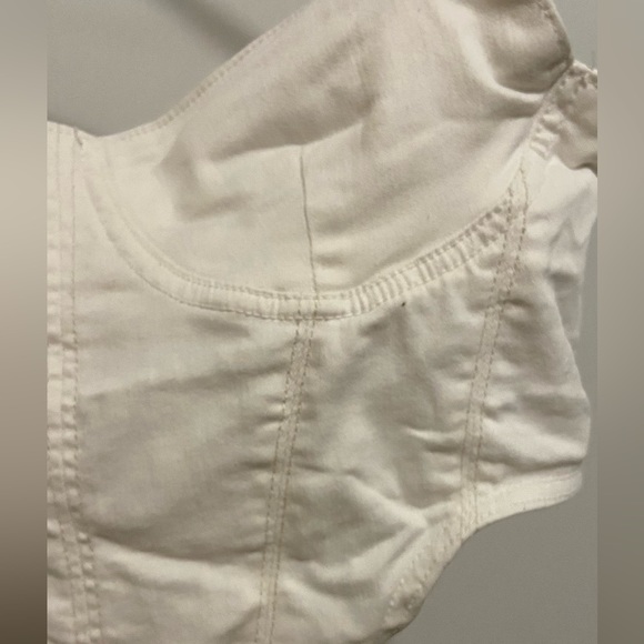 White demon corset top size S/M . Perfect condition. - Picture 4 of 5